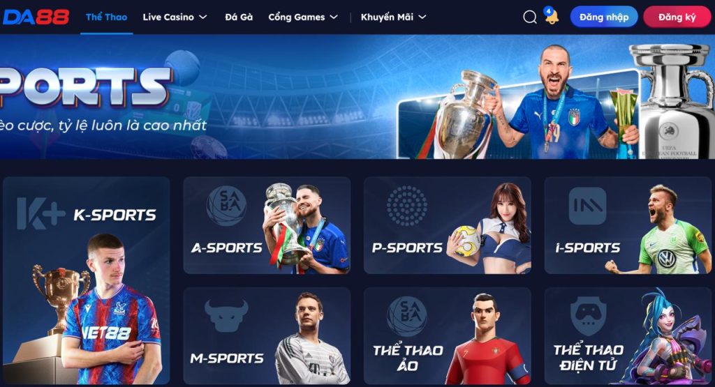 Chọn nhà cái uy tín để cá cược bóng đá khi đã nắm rõ tỷ lệ kèo