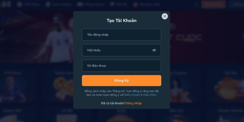 Xác minh tài khoản TA88