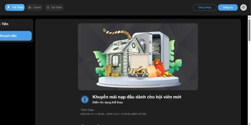 Nạp đầu tặng 80% cao nhất 16800k