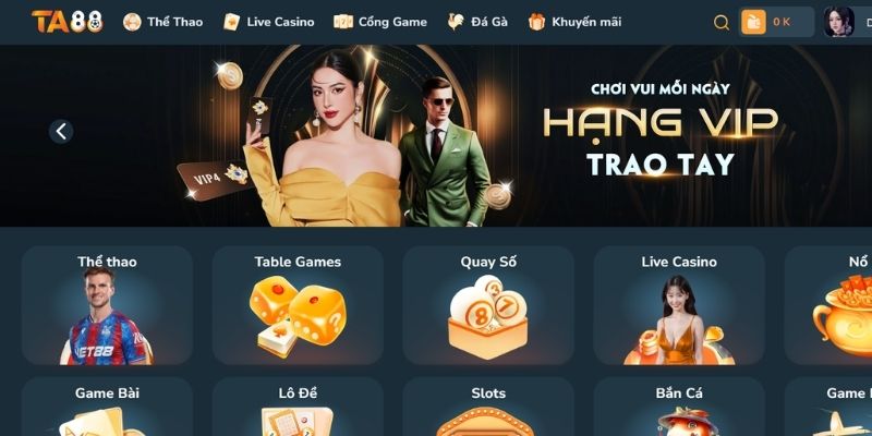 Đăng nhập tài khoản TA88