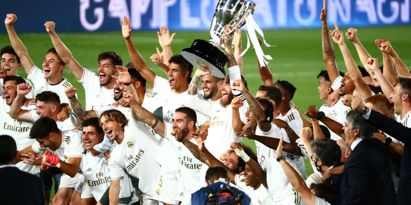 Thông tin về top các đội bóng vô địch La Liga nhiều nhất Real Madrid