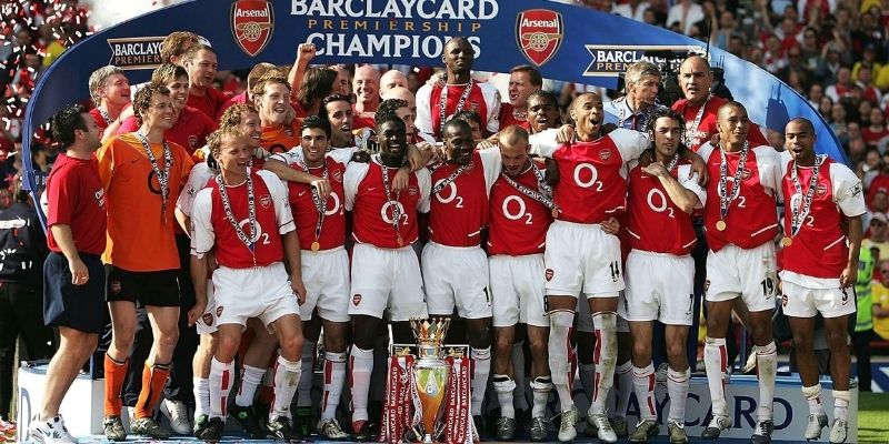 Top các đội bóng vô địch Ngoại Hạng Anh nhiều nhất hiện nay Arsenal